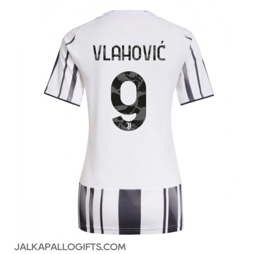 Juventus Dusan Vlahovic #9 Kotipaita Naiset 2025-26 Lyhythihainen